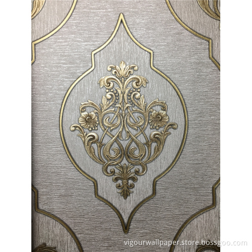 environment friendly pvc wallpaper for home decor